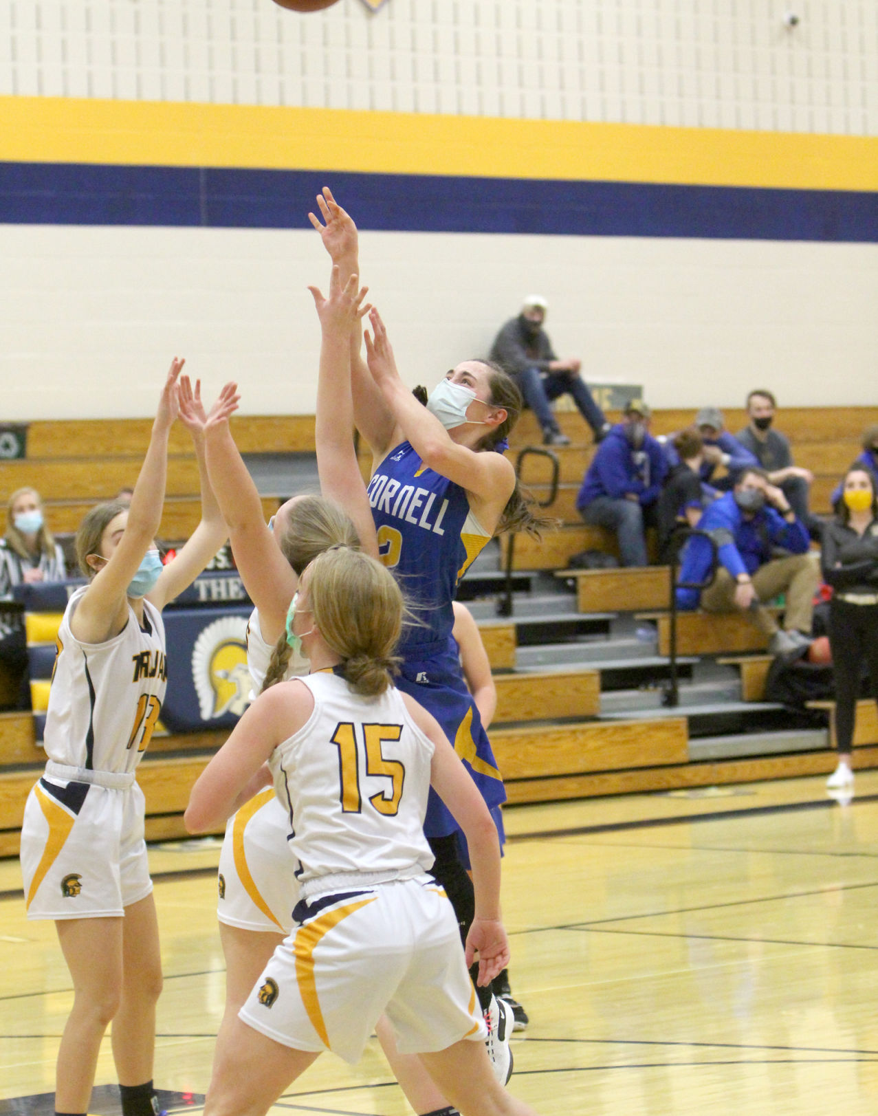 Cornell at New Auburn girls basketball 1-15-21